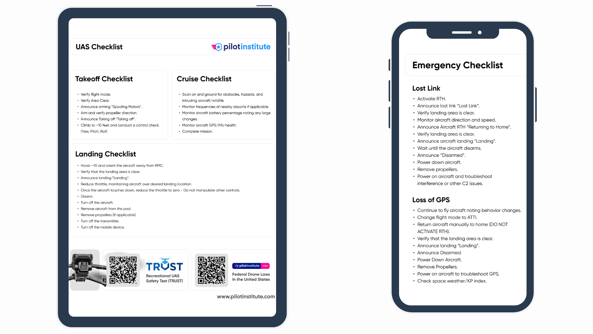 UAS Checklist Preview Image